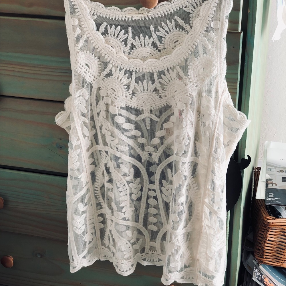 Capri Lace Tank Top
